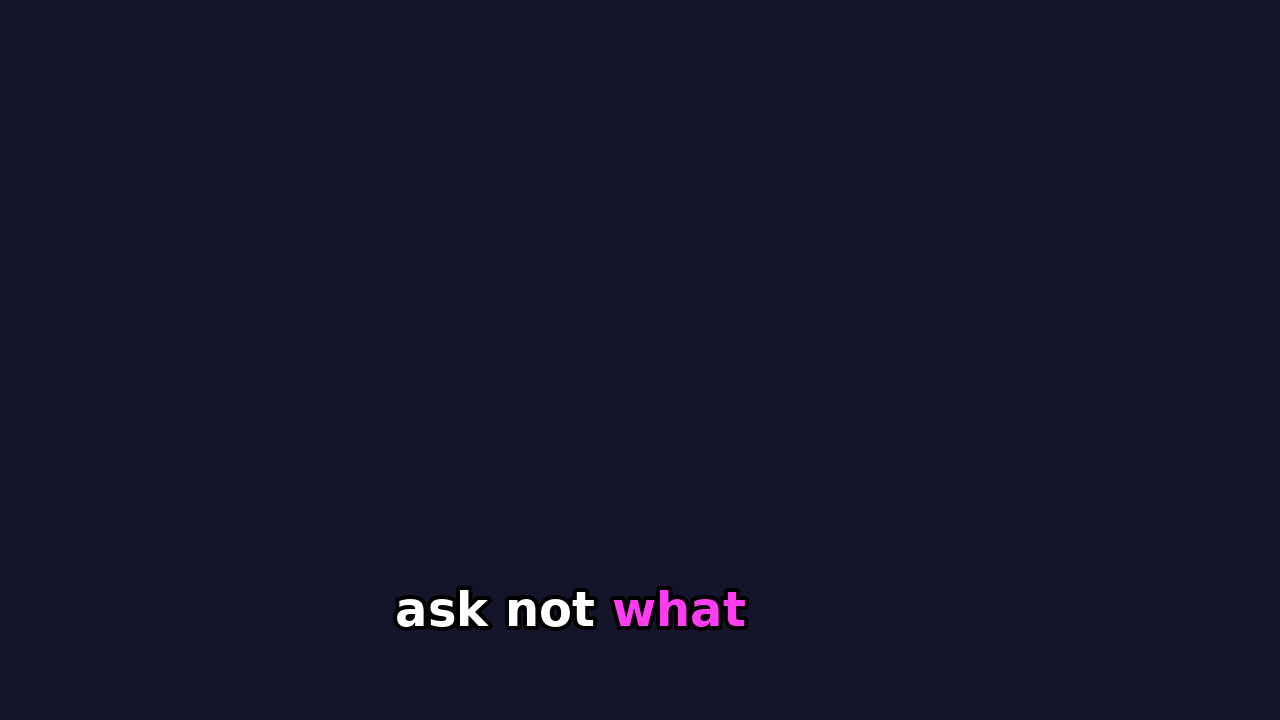 Karaoke Pop caption preset preview